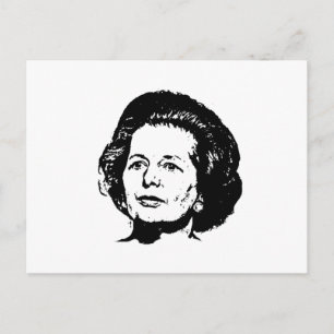 Memories of Margaret Thatcher Postcard
