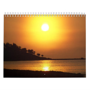 Memories of Mexico Beach Vacation Calendar