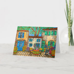 Memories of Provence Greeting Card by Lisa Lorenz