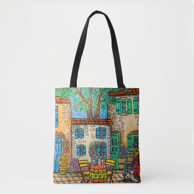 Memories of Provence Tote Bag (Front)