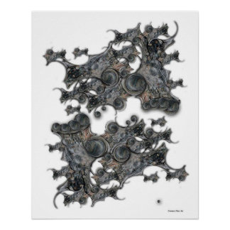 "Memories Of Silent Creation", Glossy Poster