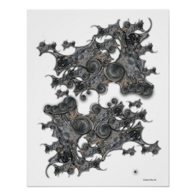 "Memories Of Silent Creation", Glossy Poster (Front)