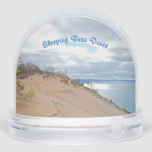 Memories of Sleeping Bear Dunes,  Michigan Snowglobe