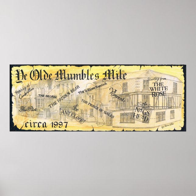 Memories of the Mumbles Mile Poster (Front)