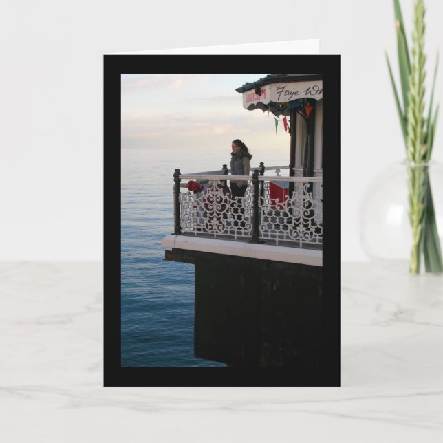 Memories on the Pier Card (Front)