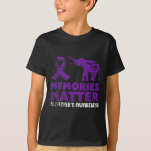 Memories Problem Heimerheimer - Purple Elephant 1 T-Shirt