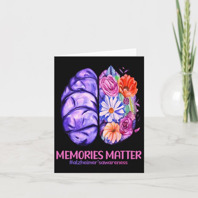 Memories Problem Heimerheimer Purple Heimerheimer' Card (Front)