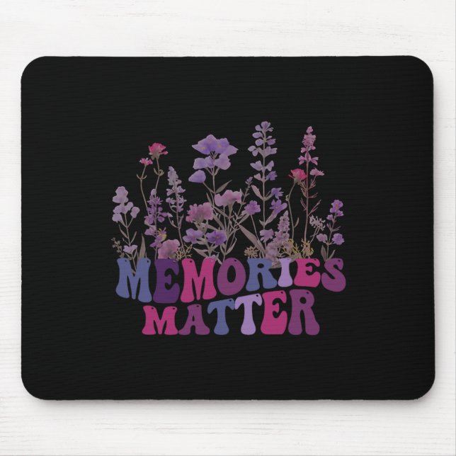 Memories Problem Heimerheimer Purple Heimerheimer' Mouse Mat (Front)