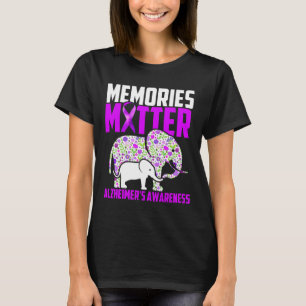 Memories Problem Heimerheimer´s Awareness Elephant T-Shirt