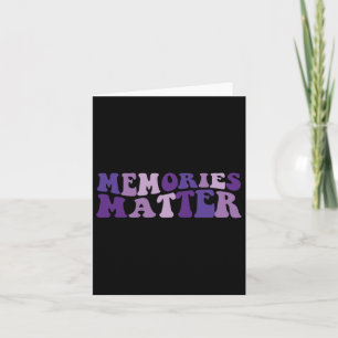 Memories Problem Support Heimerheimer's Heimerheim Card