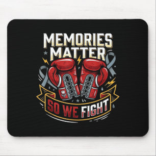 Memories so we fight boxing parkinson's awareness mouse mat