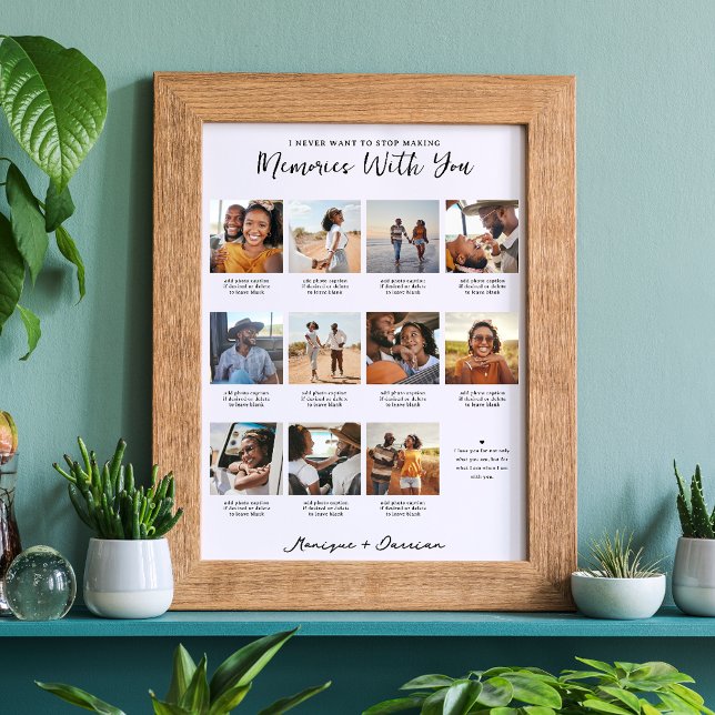 Memories With You | 11 Photo Collage Keepsake Poster (Creator Uploaded)