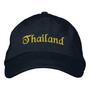 Memory about vacations in Thailand Embroidered Hat