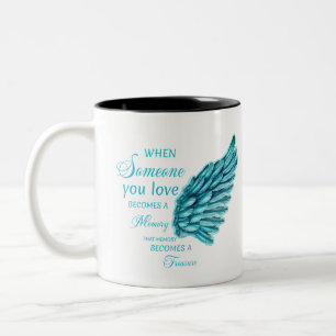 Memory becomes Treasure  Two-Tone Coffee Mug