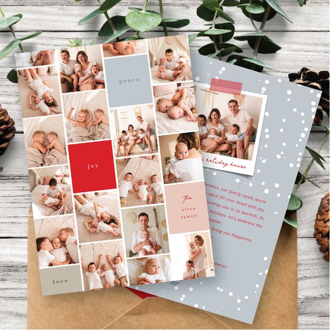 Memory Blocks Minimalist 18 Photo Modern Holiday (Creator Uploaded)