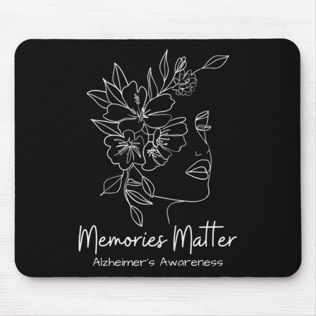 Memory Care Gift I Can't Remember You But Know I L Mouse Mat (Front)
