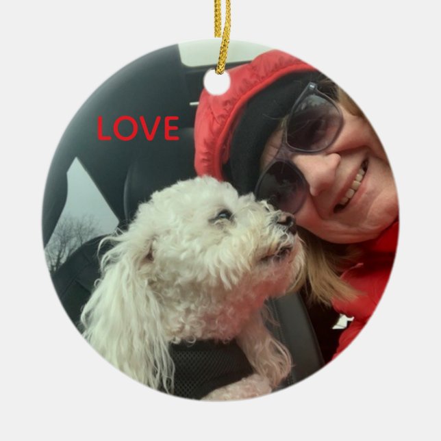 memory christmas ornament (Front)