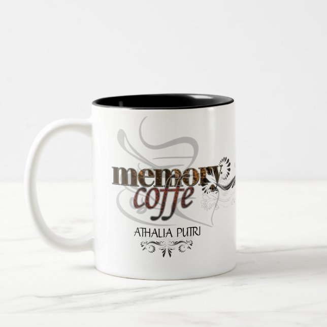 MEMORY COFFE Two-Tone COFFEE MUG (Left)