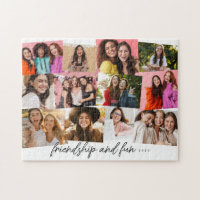 Memory collage fun personalised 12 photo