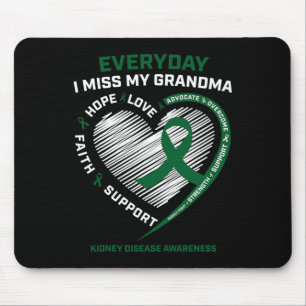 Memory Gifts Miss My Grandma Kidney Disease Awaren Mouse Mat