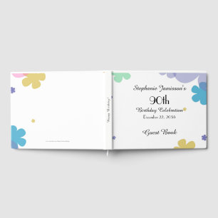 Memory/Guest Book 90th Birthday Party Celebration