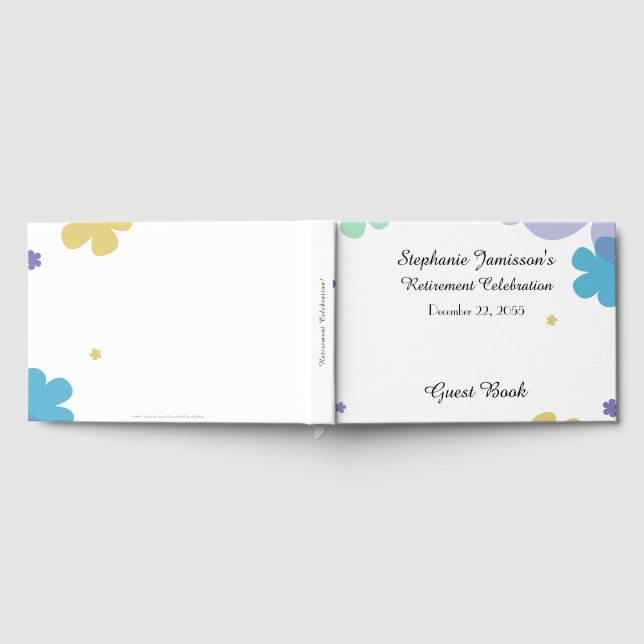 Memory/Guest Book Retirement Party Celebration (Full)