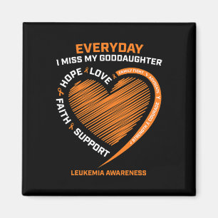 Memory In Remembrance Goddaughter Leukaemia Awaren Magnet