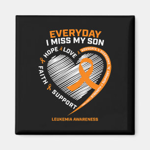 Memory In Remembrance Of My Son Leukaemia Awarenes Magnet