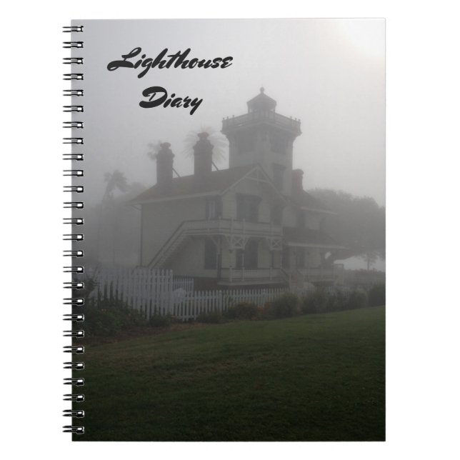 Memory Journal Book Travel Lighthouse Diary Note (Front)