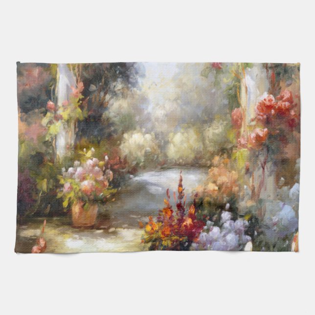 Memory Lane I Tea Towel (Horizontal)