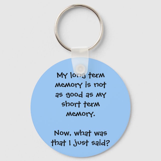 Memory Lapse Keychain (Front)