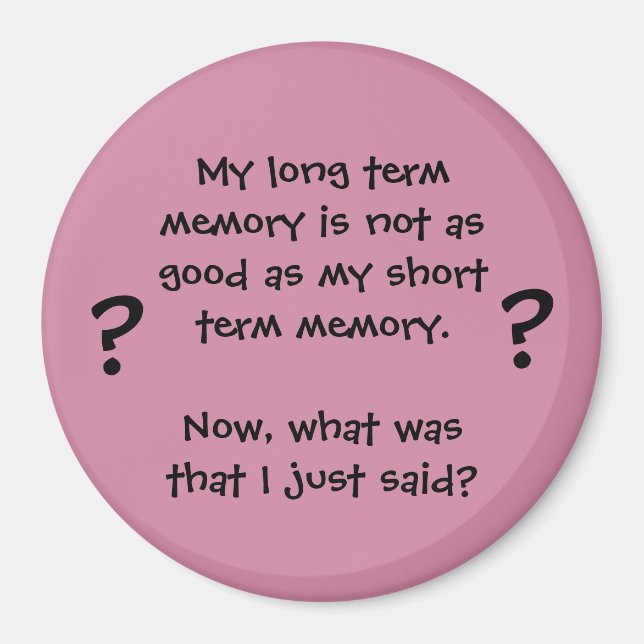 Memory Lapse Magnet (Front)