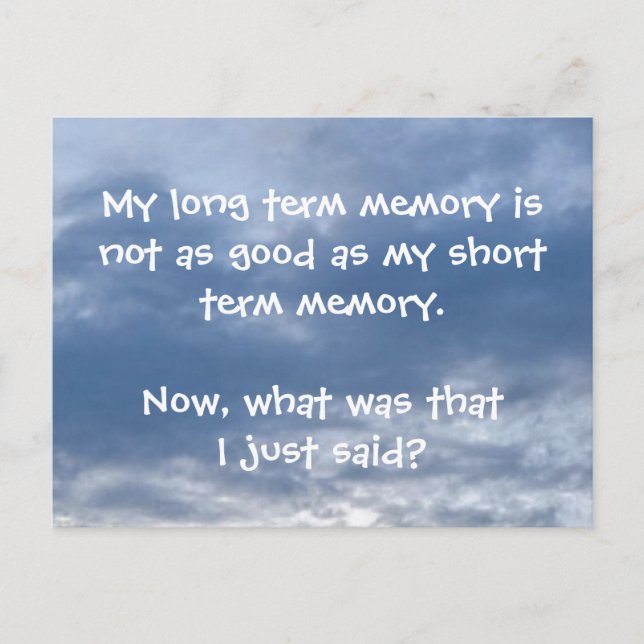 Memory Lapse Postcard (Front)