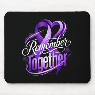 Memory loss alzheimer awareness month remember mouse mat
