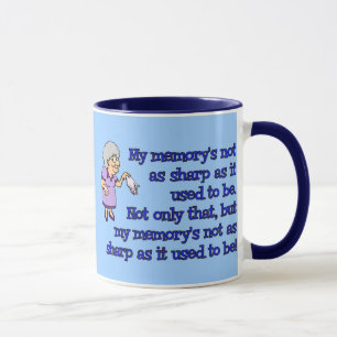 Memory Loss Female Mug