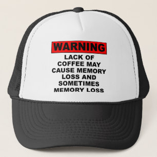 Memory Loss Funny Coffee Ball Cap Hat