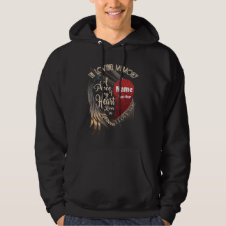 Memory loving - Piece Of My Heart Lives In Heaven Hoodie