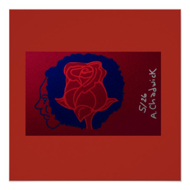 Memory of a Rose Poster (Front)