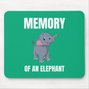 Memory of an Elephant alternate design Mouse Mat