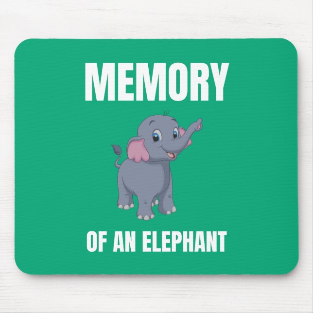 Memory of an Elephant alternate design Mouse Mat (Front)