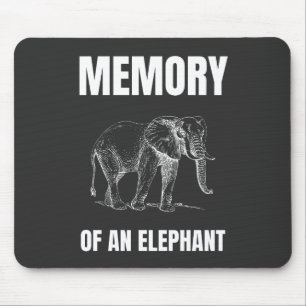 Memory of an Elephant Mouse Mat