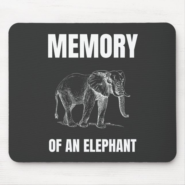 Memory of an Elephant Mouse Mat (Front)