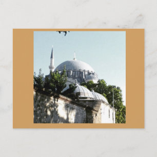 Memory of Istanbul, Soleymaniye Mosque 2 Postcard