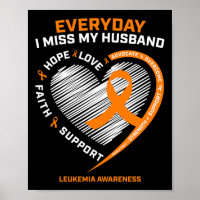 Memory Of My Husband Remembrance Leukaemia Awarene