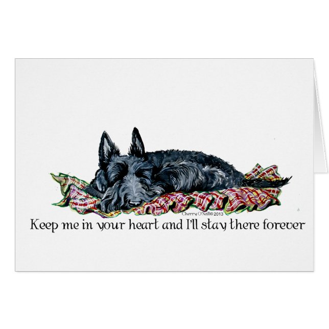 Memory of Scottish Terrier (Front Horizontal)