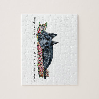 Memory of Scottish Terrier Jigsaw Puzzle