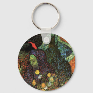 Memory of the Garden at Etten by Vincent van Gogh Key Ring