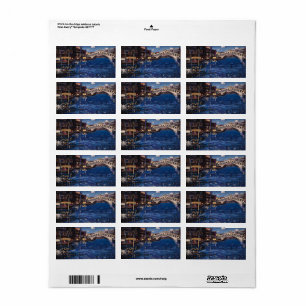 Memory of Venice, Rialto Bridge, 1904 by Kandinsky Label