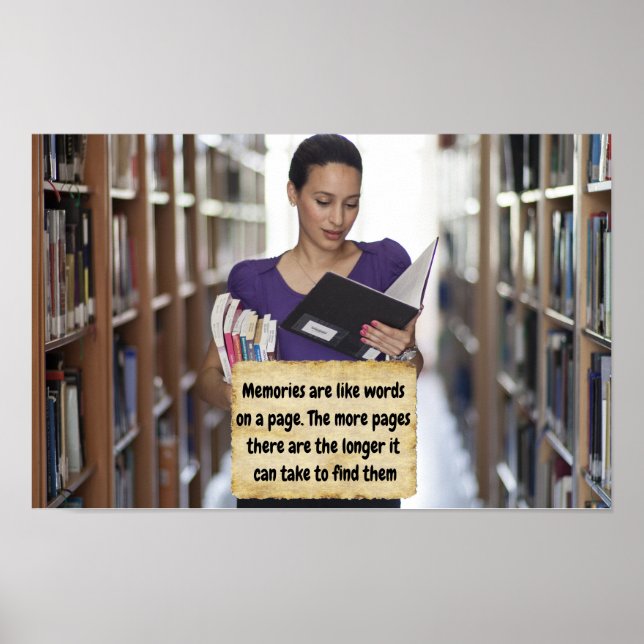 Memory recall. poster (Front)