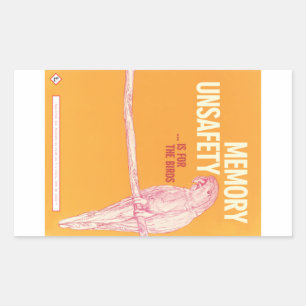 Memory Unsafety is for the Birds sticker